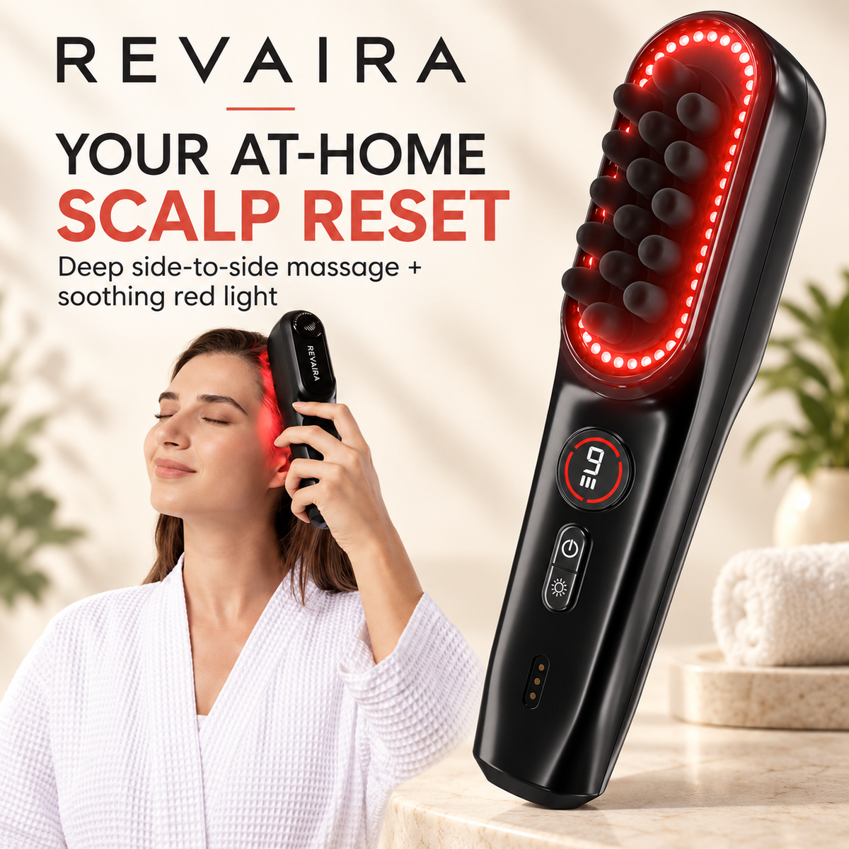Revaira Glide Scalp Massager