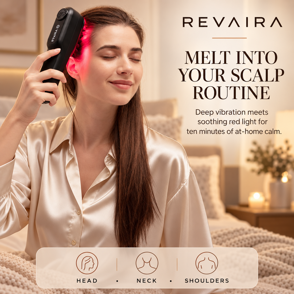 Revaira Glide Scalp Massager
